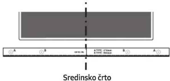SAMSUNG HWN450 - Komponente stenskega nosilca - 6