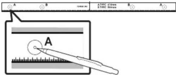 SAMSUNG HWN650 - Komponente stenskega nosilca - 7