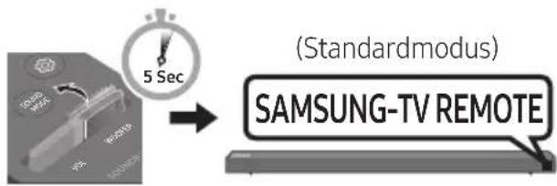 SAMSUNG HWN650 - Anpassen der Soundbar-Lautstärke mit einer TV-Fernbedienung - 4
