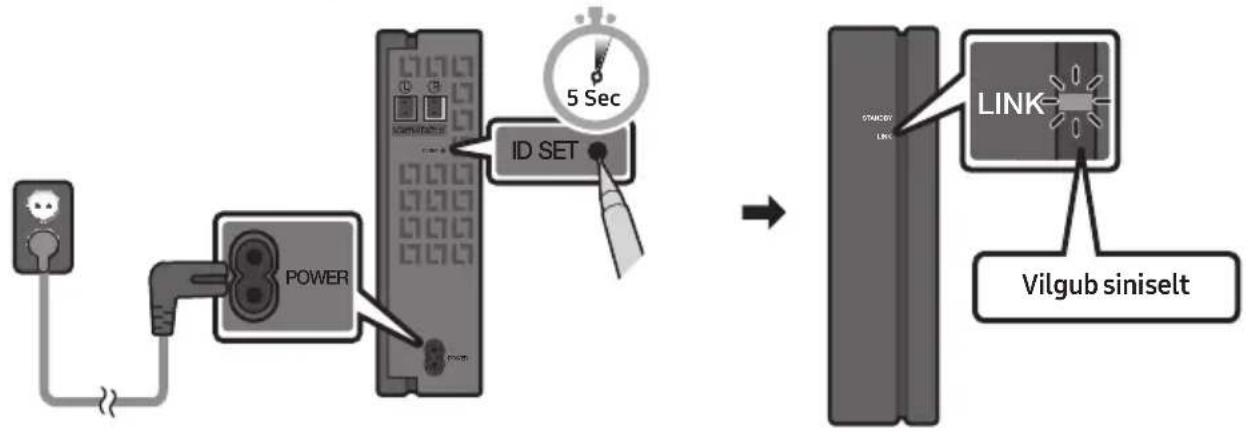 SAMSUNG HWN650 - SWA-8500S-i ühendamine Soundbariga (müügil eraldi) - 2