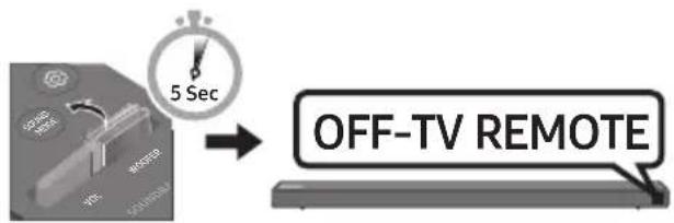 SAMSUNG HWN650 - Reglarea volumului unității Soundbar cu telecomanda televizorului - 2
