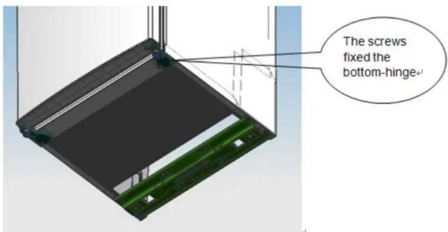 INDESIT UIAA 55 - Reversing the Door Swing - 7