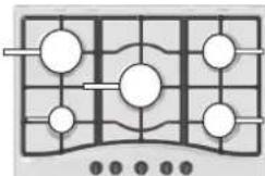 HOTPOINT F100668 - Consigli pratici per l'uso dei bruciatori - 1