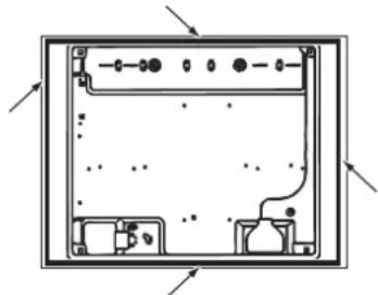HOTPOINT F100668 - Fitting the appliance - 3