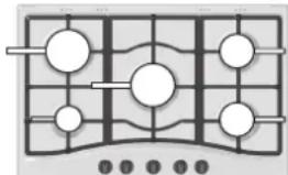 HOTPOINT F100668 - Practical advice on using the burners - 1