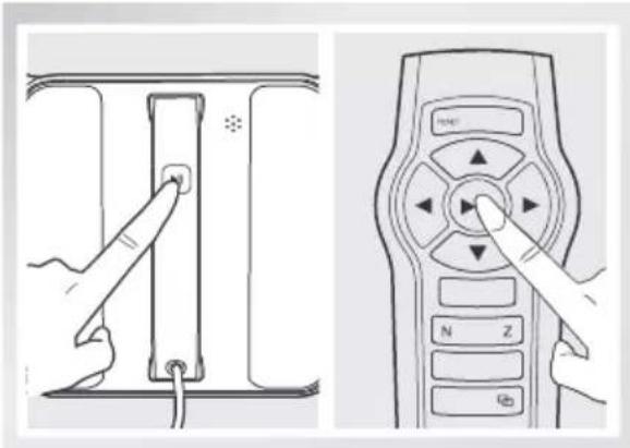 ECOVACS WINBOT 850 - Démarage: - 1