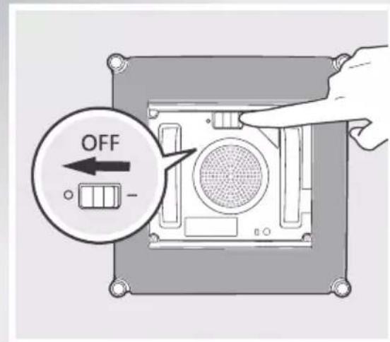 ECOVACS WINBOT 850 - Eteindre - 1