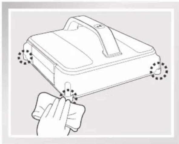 ECOVACS WINBOT 850 - Rouleaux latéraux - 2