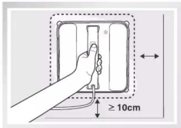 ECOVACS WINBOT 850 - Placez sur la vitre: - 1