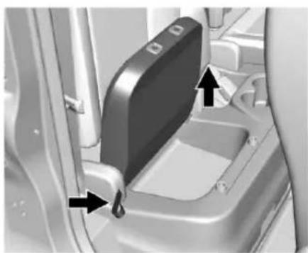 GMC Canyon (2018) - Rangementdelunettes desoleil - 2