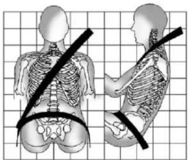 GMC Canyon (2018) - Portadéquatde ceinturesdesécurité - 1