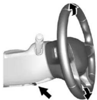 GMC Canyon (2018) - Réglagedevolantde direction - 1