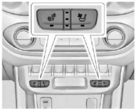 GMC Canyon (2018) - Siègeschauffantset aérés - 1