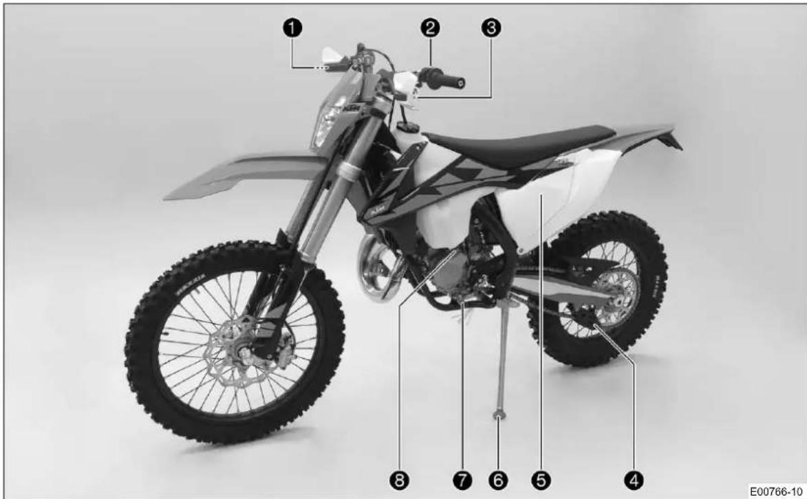 KTM 150 XCW (2018) - Egu npetn an nlaotwv - 1