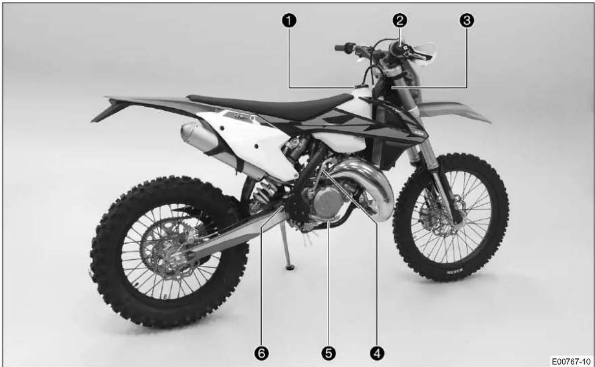 KTM 150 XCW (2018) - Egu npetn an nlaotwv - 2