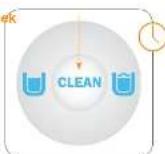 LattePremio LP15 - Pikä puhdistus X 2 Lyhyt puhdistus - 2