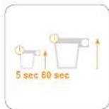 LattePremio LP15 - Erhiten (Werkseinstellung 30 sec / 150 ml heiBie Milch) - 3