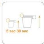 LattePremio LP15 - Programmeren van het vul niveau /ijd - 6