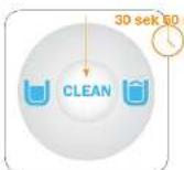 LattePremio LP15 - Denna apparat har tvä rengöring program: korta ren &amp; lang ren - 1