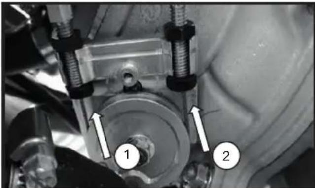 Sherco 125 SER (2018) - RéGLAGE DES VALVES D'ÉCHAPPEMENT - 3