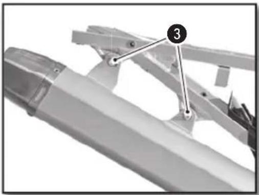 Sherco 125 SER (2018) - REINSTALLING THE REAR SHOCK - 2