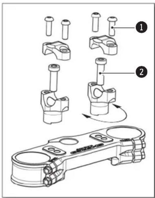 Sherco 125 SER (2018) - HANDLEBAR POSITION - 3