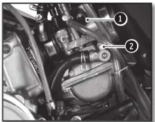 Sherco 125 SER (2018) - SETTING THE IDLE SPEED - 1