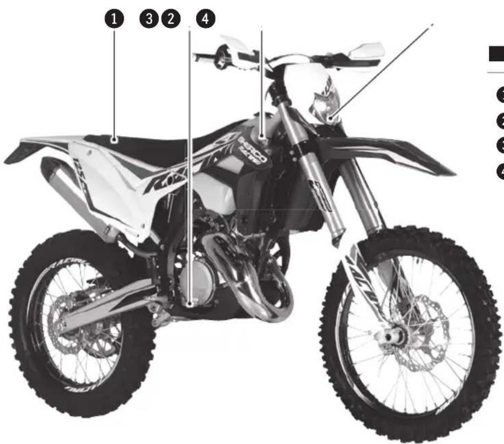 Sherco 125 SER (2018) - Description du vehicule - 1