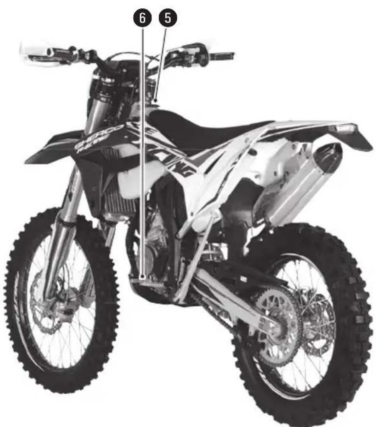 Sherco 125 SER (2018) - Côté droit - 1