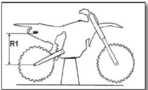 Sherco 125 SER (2018) - CONTROL DEL HUNDIMIENTO EN VACIO DEL AMORTIGUADOR - 1