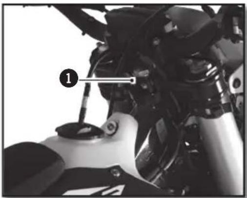 Sherco 125 SER (2018) - Vehicle serial number location - 1