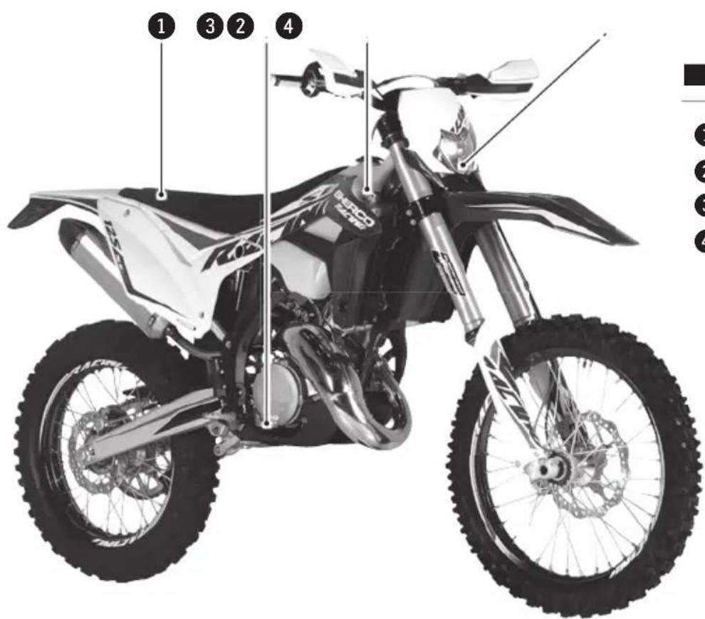 Sherco 125 SER (2018) - Descripción del vehístico - 1
