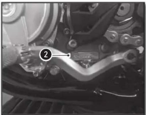 Sherco 125 SER (2018) - Engine serial number location - 1