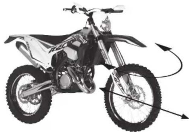 Sherco 125 SER (2018) - LIMPIEZA DE LOS GUARDAPOLVOS DE LA HORQUILLA - 2