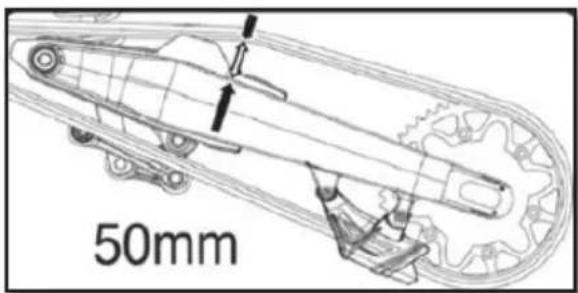 Sherco 125 SER (2018) - CONTRôle DE LA TENSION DE CHÂINE - 1
