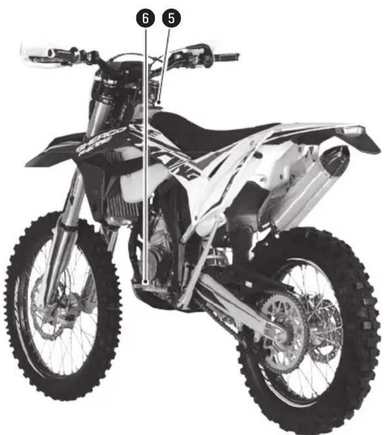 Sherco 125 SER (2018) - Lado derecho - 1