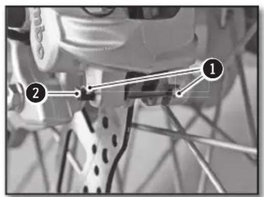 Sherco 250 SER (2017) - REMOVING THE FRONT AND REAR BRAKE PADS - 2