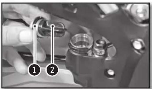 Sherco 250 SER (2017) - Complement de liquide de FREIN arrière - 1