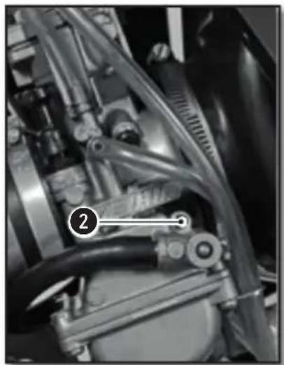 Sherco 250 SER (2017) - Ouverture boisseau et influences : - 2