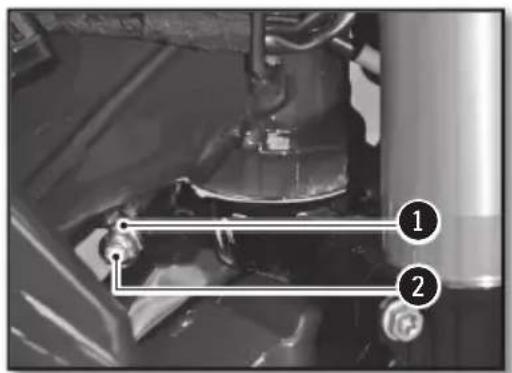 Sherco 250 SER (2017) - Réglage des butées de direction - 1