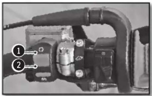 Sherco 250 SER (2017) - Interrupteur moteur on/off (250-300 se/r) - 1