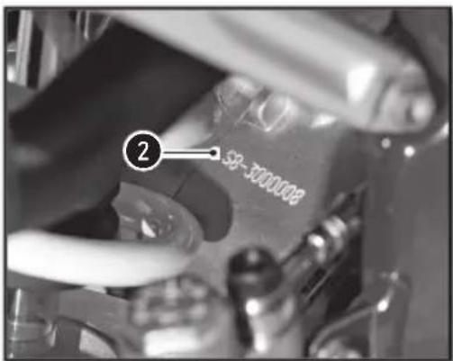 Sherco 250 SER (2017) - Type et numéro du moteur - 1