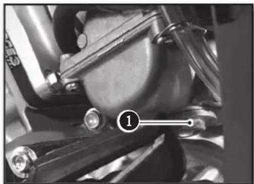 Sherco 250 SER (2017) - Vidanger la cuve à niveau constant du carburateur - 1