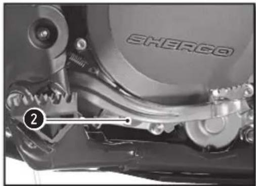 Sherco 250 SER (2017) - Remplissage d'huile de boite à vitesse - 1