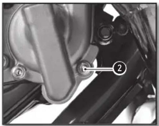 Sherco 250 SER (2017) - Remplissage du liquide de refroidissement - 1