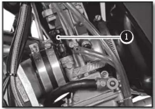 Sherco 250 SER (2017) - Palanca de arranque en frio - 1