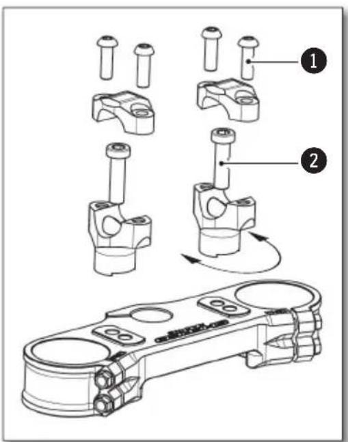 Sherco 250 SER (2017) - HANDLEBAR POSITION - 3
