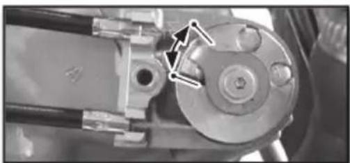 Sherco 250 SER (2017) - Régler la tension du câble de VALVES - 4