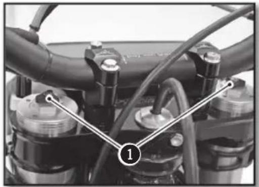 Sherco 250 SEFR (2017) - FORK REBOUND ADJUSTMENT - 1