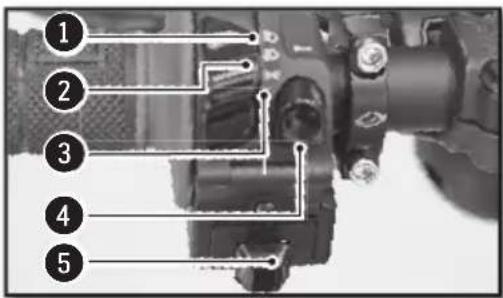 Sherco 250 SEFR (2017) - Left switch (250-300 SEF) - 1